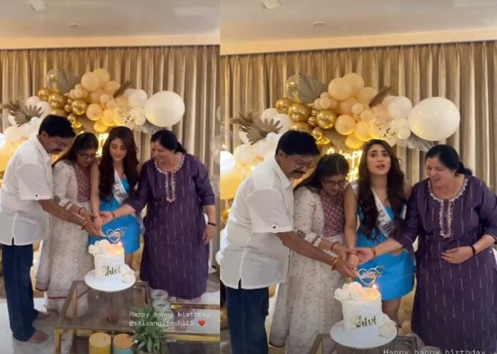 Shivangi Joshi celebrated