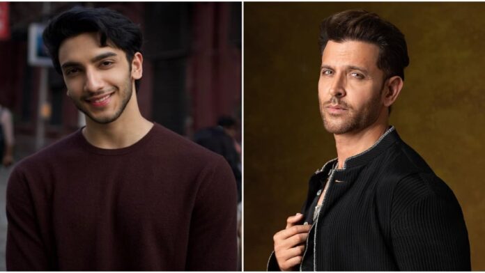 Hrithik Roshan and Vedang Raina